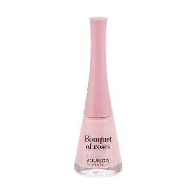 BOURJOIS Paris 1 Second Lak na nechty pre ženy 9 ml Odtieň 13 Bouquet Of Roses