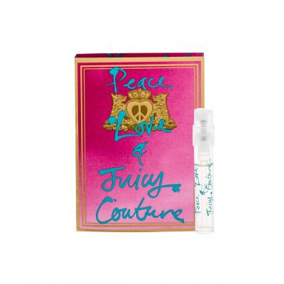 Juicy Couture Peace, Love and Juicy Couture Parfumovaná voda pre ženy 1,5 ml vzorek