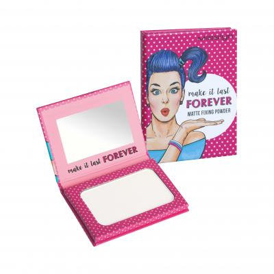 Misslyn Make It Last Forever Matte Fixing Púder pre ženy 6 g Odtieň Transparent
