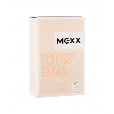 Mexx Forever Classic Never Boring Toaletná voda pre ženy 15 ml