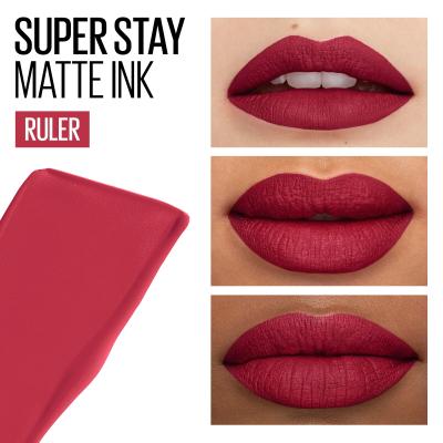 Maybelline Superstay Matte Ink Liquid Rúž pre ženy 5 ml Odtieň 80 Ruler