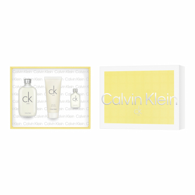 Calvin Klein CK One Darčeková kazeta toaletná voda 100 ml + toaletná voda 15 ml + sprchovací gél 100 ml