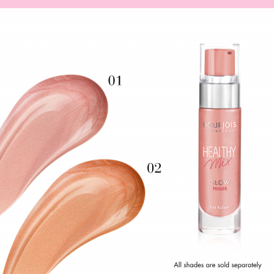 BOURJOIS Paris Healthy Mix Glow Podklad pod make-up pre ženy 15 ml Odtieň 02 Apricot Vitamined