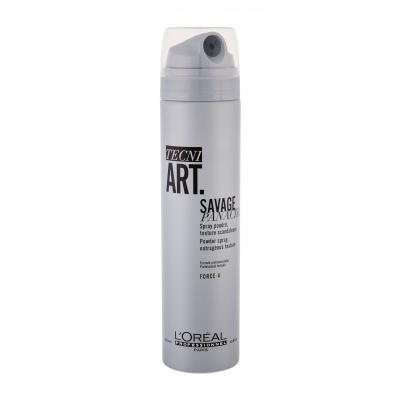 L'Oréal Professionnel Tecni.Art Savage Panache Powder Spray Objem vlasov pre ženy 250 ml