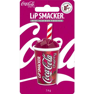 Lip Smacker Coca-Cola Cup Cherry Balzam na pery pre deti 7,4 g