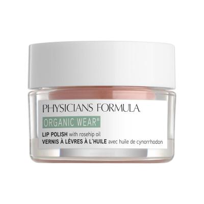 Physicians Formula Organic Wear Organic Rose Oil Lip Polish Peeling pre ženy 14,2 g Odtieň Rose