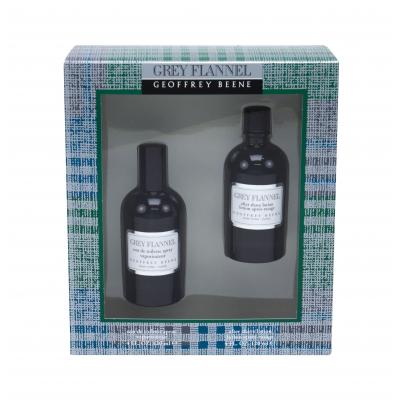 Geoffrey Beene Grey Flannel Darčeková kazeta Edt 120ml + 120ml voda po holení