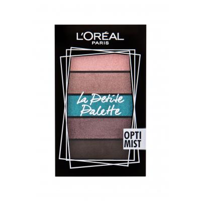 L'Oréal Paris La Petite Palette Očný tieň pre ženy 4 g Odtieň Optimist
