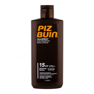 PIZ BUIN Allergy Sun Sensitive Skin Lotion SPF15 Opaľovací prípravok na telo 200 ml