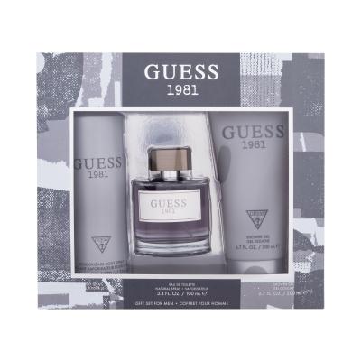 GUESS Guess 1981 SET2 Darčeková kazeta toaletná voda 100 ml + sprchovací gél 200 ml + dezodorant 226 ml