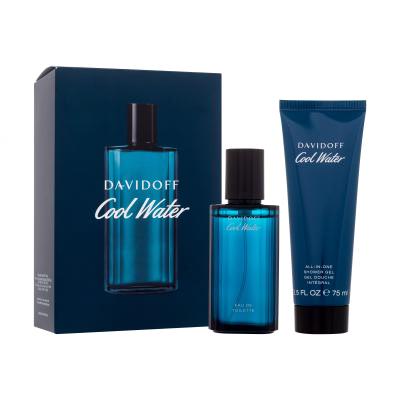 Davidoff Cool Water Darčeková kazeta toaletná voda 40 ml + sprchovací gél 75 ml