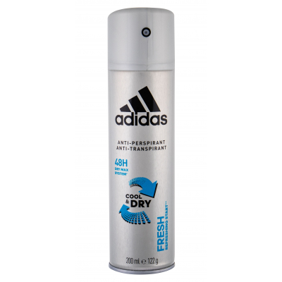 Adidas Fresh Cool &amp; Dry 48h Antiperspirant pre mužov 200 ml