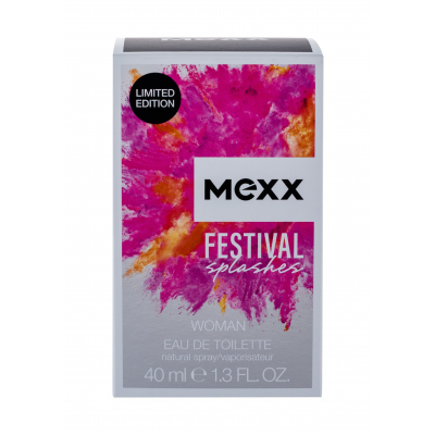 Mexx Festival Splashes Toaletná voda pre ženy 40 ml