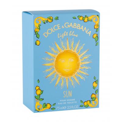 Dolce&amp;Gabbana Light Blue Sun Pour Homme Toaletná voda pre mužov 75 ml