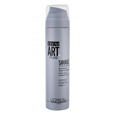 L'Oréal Professionnel Tecni.Art Savage Panache Pure Powder Spray Objem vlasov pre ženy 250 ml