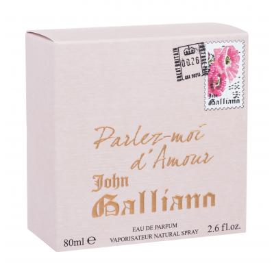 John Galliano Parlez-Moi d´Amour Parfumovaná voda pre ženy 80 ml poškodená krabička