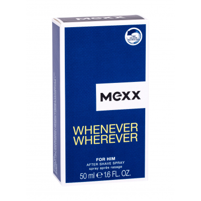 Mexx Whenever Wherever Voda po holení pre mužov 50 ml