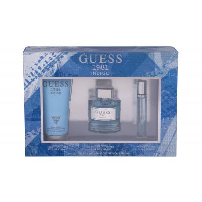 GUESS Guess 1981 Indigo For Women Darčeková kazeta toaletná voda 100 ml + telové mlieko 200 ml + toaletná voda 15 ml