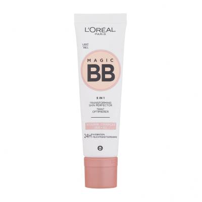 L'Oréal Paris Magic BB 5in1 Transforming Skin Perfector BB krém pre ženy 30 ml Odtieň Light
