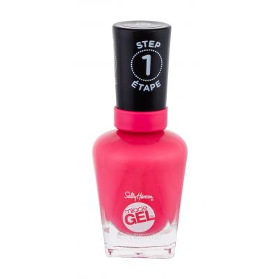 Sally Hansen Miracle Gel Lak na nechty pre ženy 14,7 ml Odtieň 339 Electric Pop