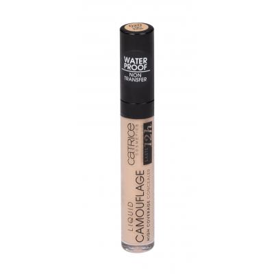 Catrice Camouflage Liquid High Coverage 12h Korektor pre ženy 5 ml Odtieň 020 Light Beige