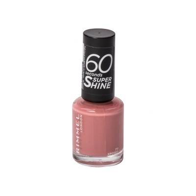 Rimmel London 60 Seconds Super Shine Lak na nechty pre ženy 8 ml Odtieň 711 Xposed