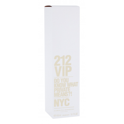 Carolina Herrera 212 VIP Dezodorant pre ženy 150 ml