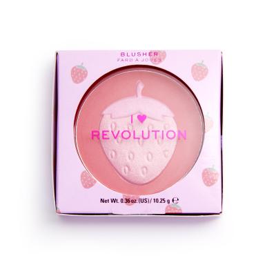 I Heart Revolution Fruity Blusher Lícenka pre ženy 9,2 g Odtieň Strawberry