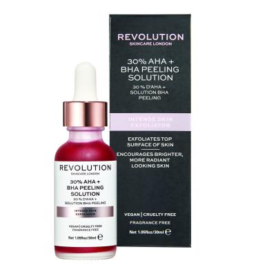 Revolution Skincare Skincare 30% AHA + BHA Peeling Solution Peeling pre ženy 30 ml