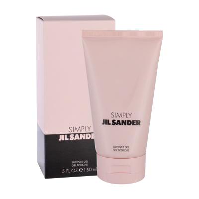 Jil Sander Simply Jil Sander Poudree Intense Sprchovací gél pre ženy 150 ml