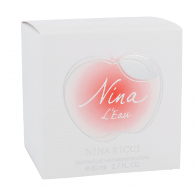 Nina Ricci Nina L´Eau Toaletná voda pre ženy 80 ml