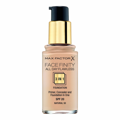 Max Factor Facefinity All Day Flawless SPF20 Make-up pre ženy 30 ml Odtieň C50 Natural Rose