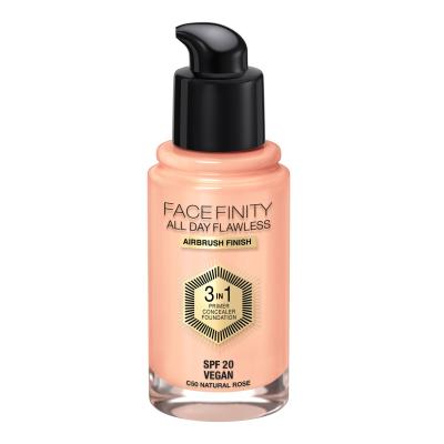 Max Factor Facefinity All Day Flawless SPF20 Make-up pre ženy 30 ml Odtieň C50 Natural Rose