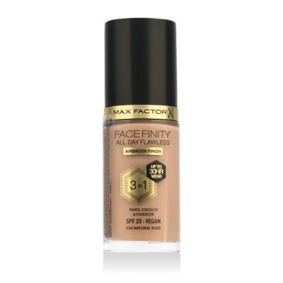 Max Factor Facefinity All Day Flawless SPF20 Make-up pre ženy 30 ml Odtieň C50 Natural Rose