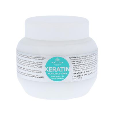 Kallos Cosmetics Keratin Maska na vlasy pre ženy 275 ml