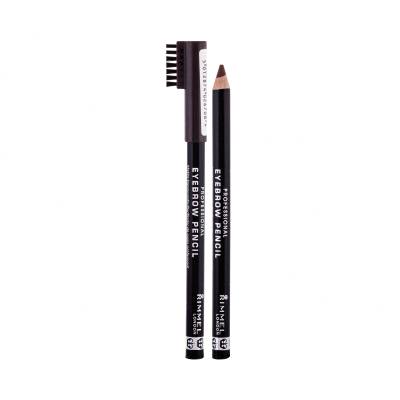 Rimmel London Professional Eyebrow Pencil Ceruzka na obočie pre ženy 1,4 g Odtieň 001 Dark Brown