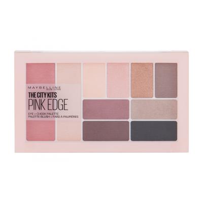Maybelline The City Eye + Cheek Palette Dekoratívna kazeta pre ženy 12 g Odtieň Pink Edge