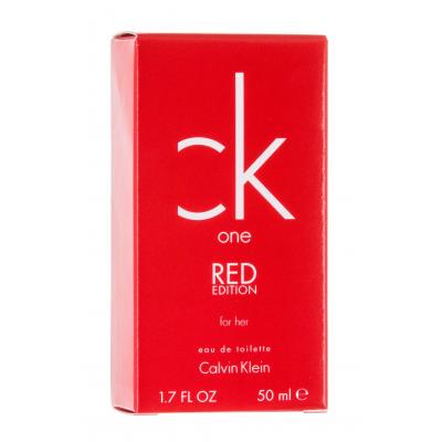 Calvin Klein CK One Red Edition For Her Toaletná voda pre ženy 50 ml