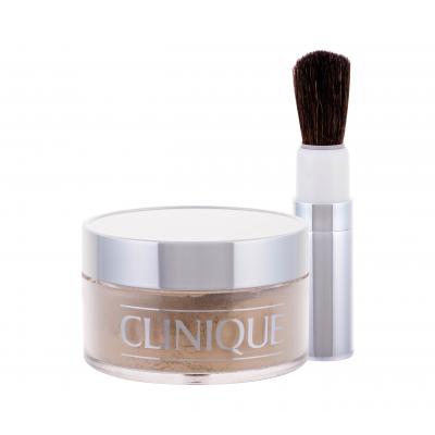 Clinique Blended Face Powder And Brush Púder pre ženy 35 g Odtieň 20 Invisible Blend
