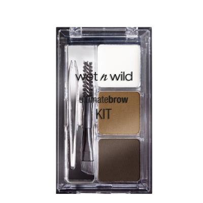 Wet n Wild Ultimate Brow™ Set a paletka na obočie pre ženy 2,5 g Odtieň Ash Brown