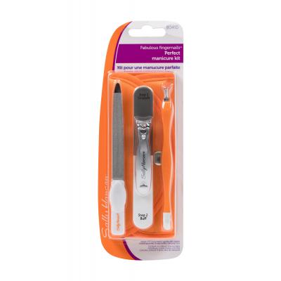 Sally Hansen Perfect Manicure Darčeková kazeta File + Clipper + Cuticle Trimmer + Buffer + Case