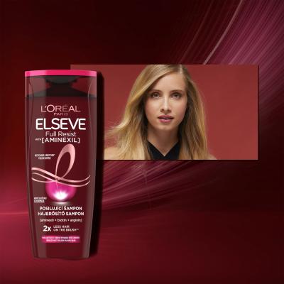 L&#039;Oréal Paris Elseve Full Resist Aminexil Strengthening Shampoo Šampón pre ženy 400 ml