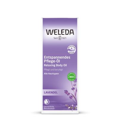 Weleda Lavender Relaxing Telový olej pre ženy 100 ml