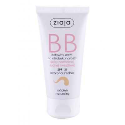 Ziaja BB Cream Normal and Dry Skin SPF15 BB krém pre ženy 50 ml Odtieň Natural