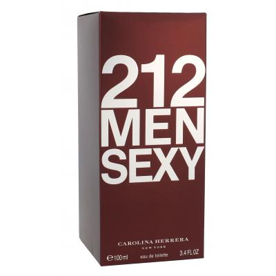 Carolina Herrera 212 Sexy Men Toaletná voda pre mužov 100 ml poškodená krabička