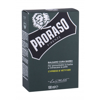PRORASO Cypress &amp; Vetyver Beard Balm Balzam na fúzy pre mužov 100 ml