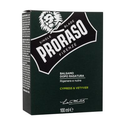 PRORASO Cypress &amp; Vetyver After Shave Balm Balzam po holení pre mužov 100 ml