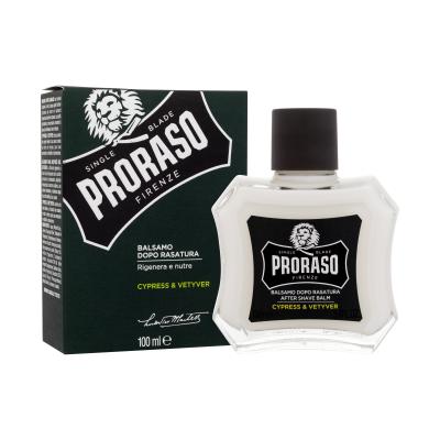 PRORASO Cypress & Vetyver After Shave Balm Balzam po holení pre mužov 100 ml