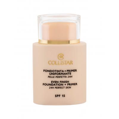 Collistar Evening Foundation + Primer SPF15 Make-up pre ženy 35 ml Odtieň 1 Ivory