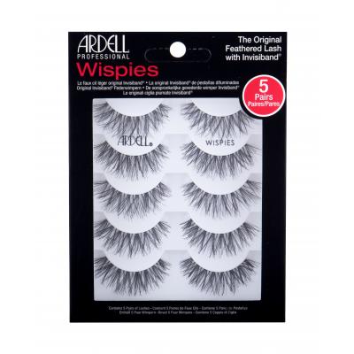 Ardell Wispies Wispies Umelé mihalnice pre ženy 5 ks Odtieň Black